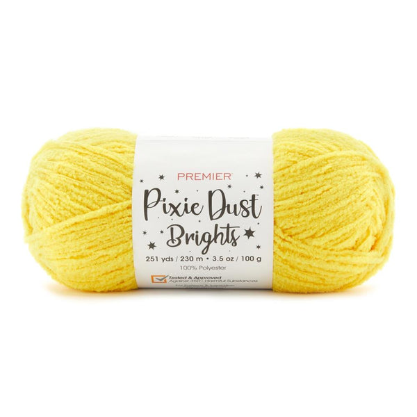 Premier Pixie Dust Brights Yarn - Yellow