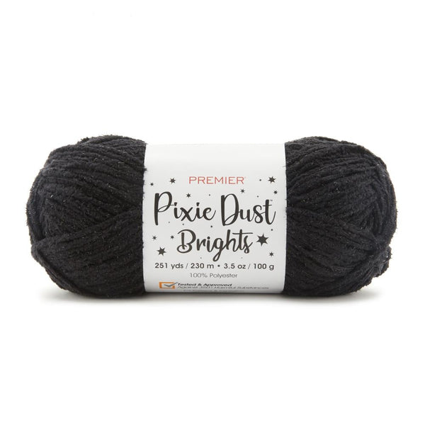Premier Pixie Dust Brights Yarn - Black