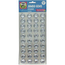 Craft For Kids Imports Stones 20mm, 40 pack  - Silver*