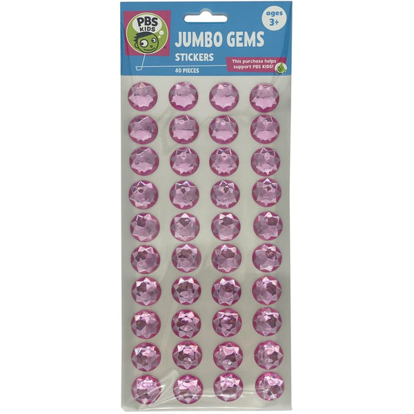 Craft For Kids Imports Stones 20mm, 40 pack  - Pink