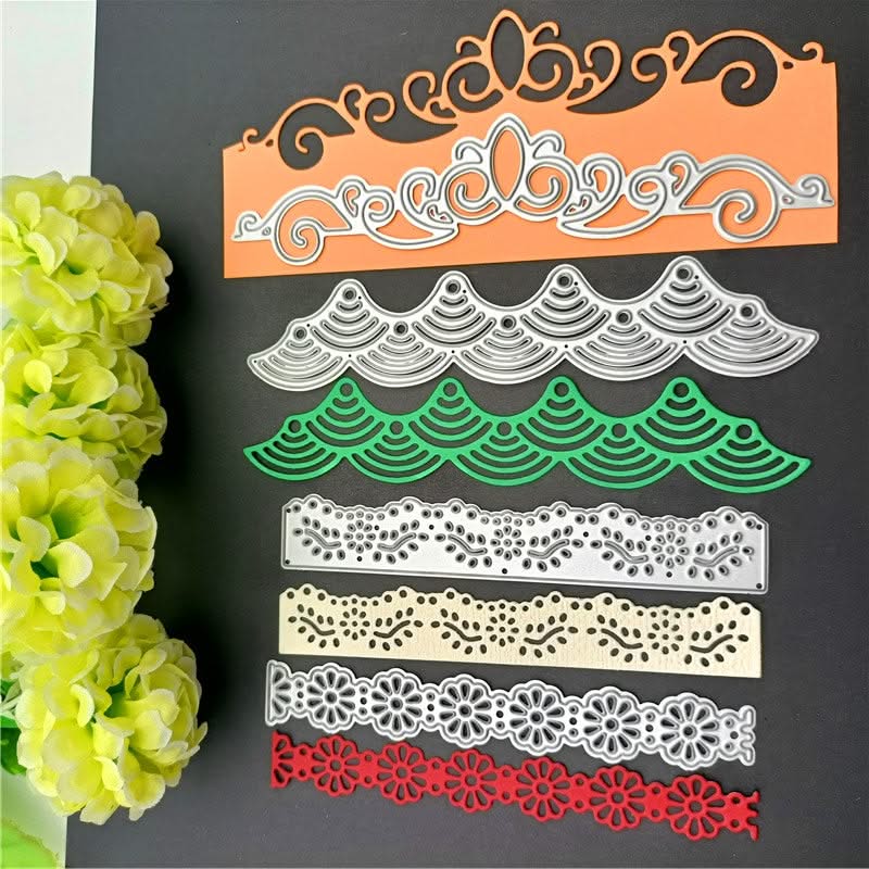 Poppy Crafts Cutting Dies 255 Groovy Patterns