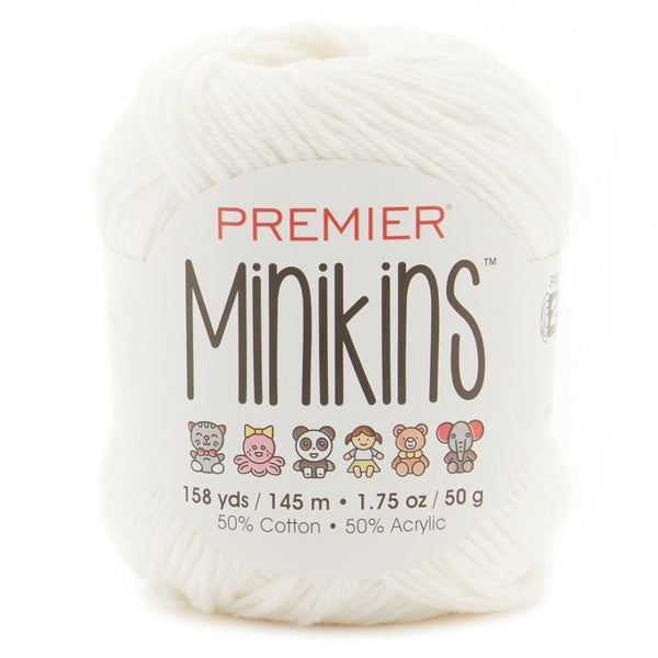 Premier Yarns Minikins Yarn - White