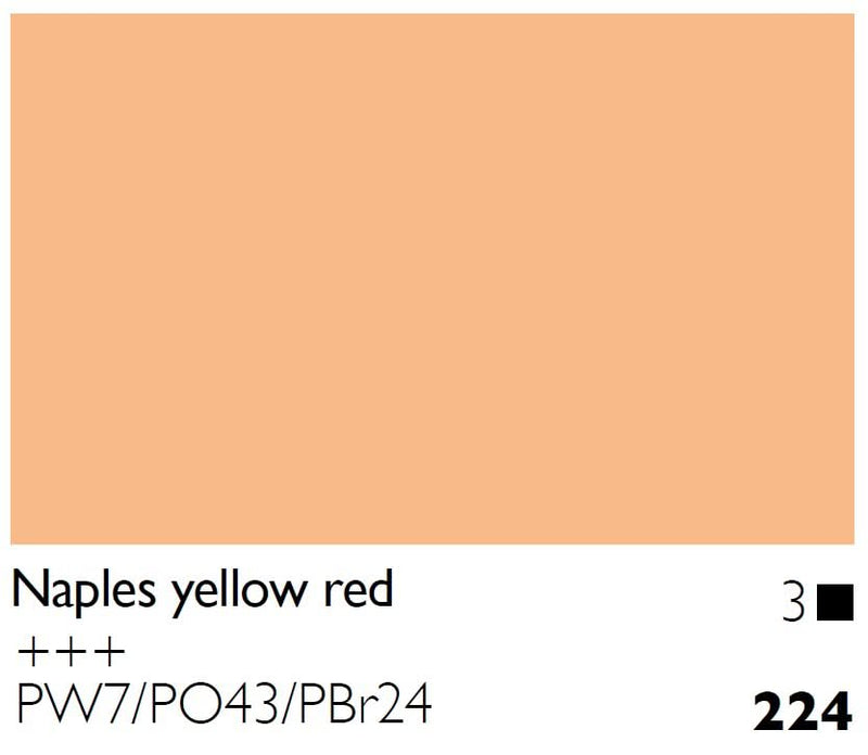 Cobra Artist Water Mixable Oil Colour  - 224 - Naples Yellow Red 40ml