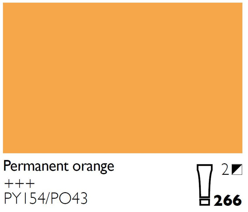 Cobra Artist Water Mixable Oil Colour  - 266 - Permanent Orange 40ml*