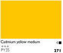 Cobra Artist Water Mixable Oil Colour  - 271 - Cadmium Yellow Medium 40ml