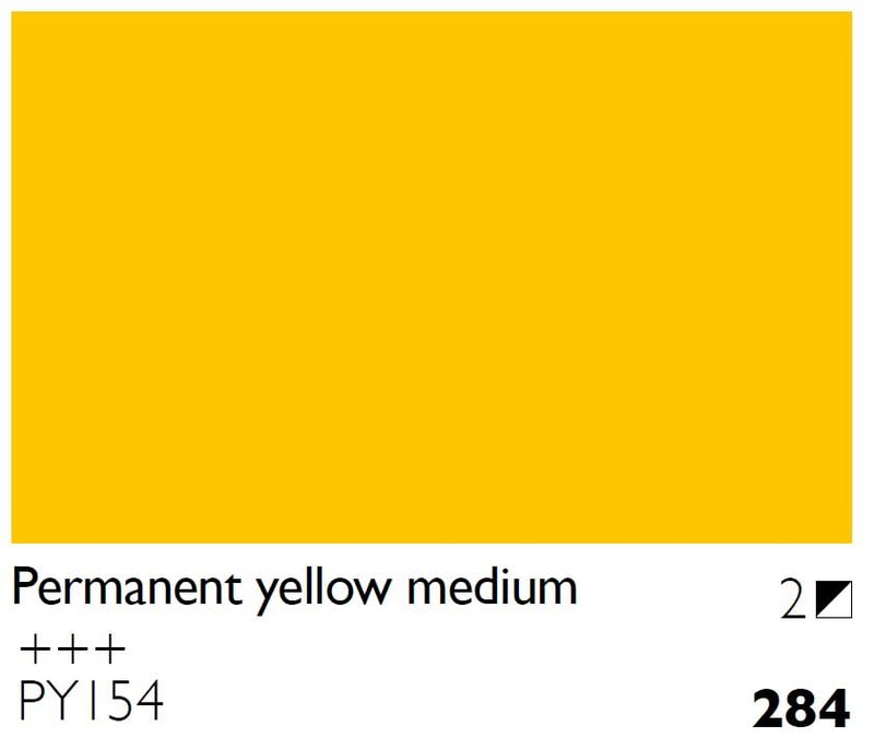 Cobra Artist Water Mixable Oil Colour  - 284 - Permanent Yellow Medium 40ml*