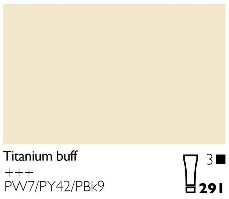Cobra Artist Water Mixable Oil Colour  - 291 - Titanium Buff 40ml