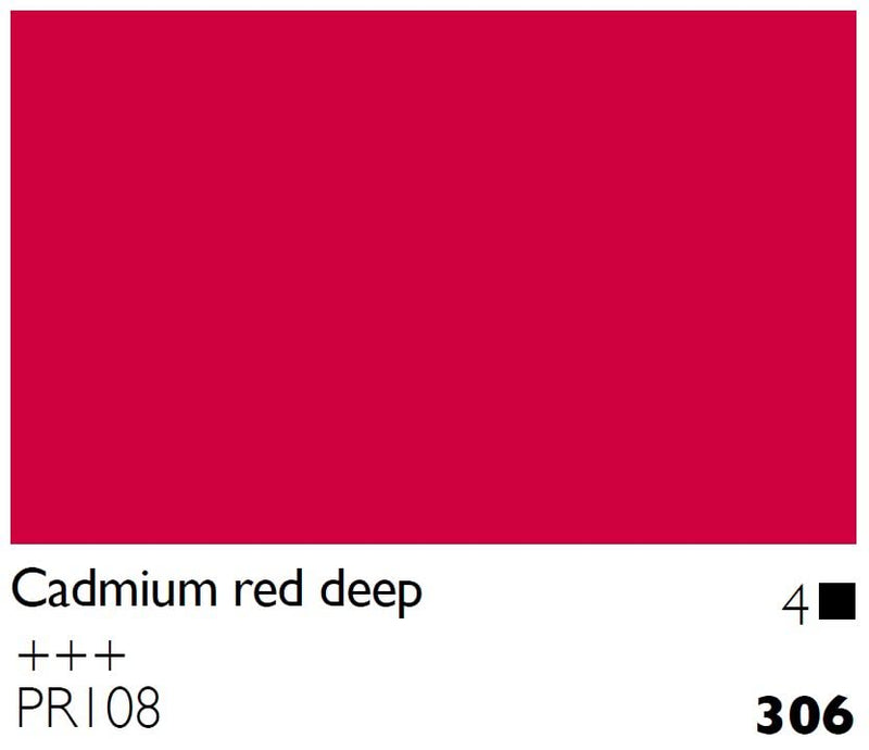 Cobra Artist Water Mixable Oil Colour  - 306 - Cadmium Red Deep 40ml