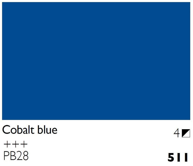 Cobra Artist Water Mixable Oil Colour  - 511 - Cobalt Blue 40ml