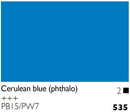 Cobra Artist Water Mixable Oil Colour  - 535 - Cerulean Blue (Phthalo) 40ml*