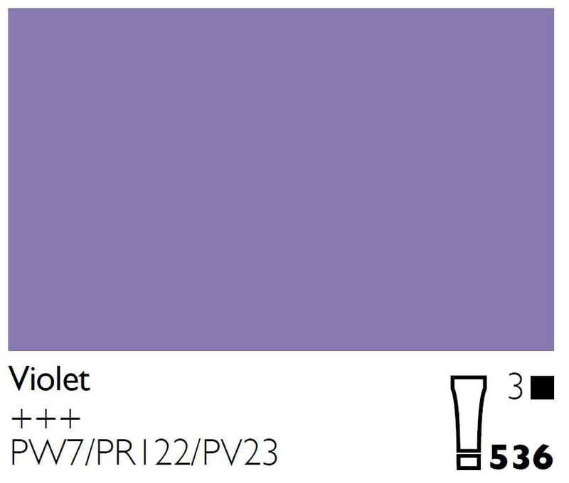 Cobra Artist Water Mixable Oil Colour  - 536 - Violet 40ml*