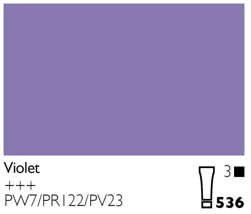 Cobra Artist Water Mixable Oil Colour  - 536 - Violet 40ml