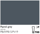 Cobra Artist Water Mixable Oil Colour  - 708 - Payne's Grey 40ml