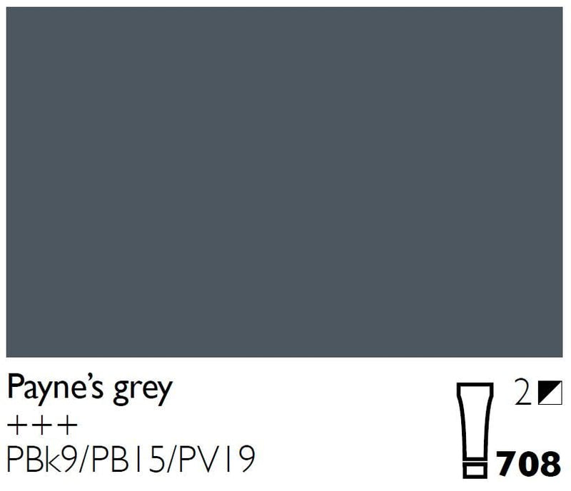 Cobra Artist Water Mixable Oil Colour  - 708 - Payne's Grey 40ml