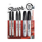 Sharpie Fine/Ultra-Fine/Chisel Tip Permanent Markers 6/Pkg - Black
