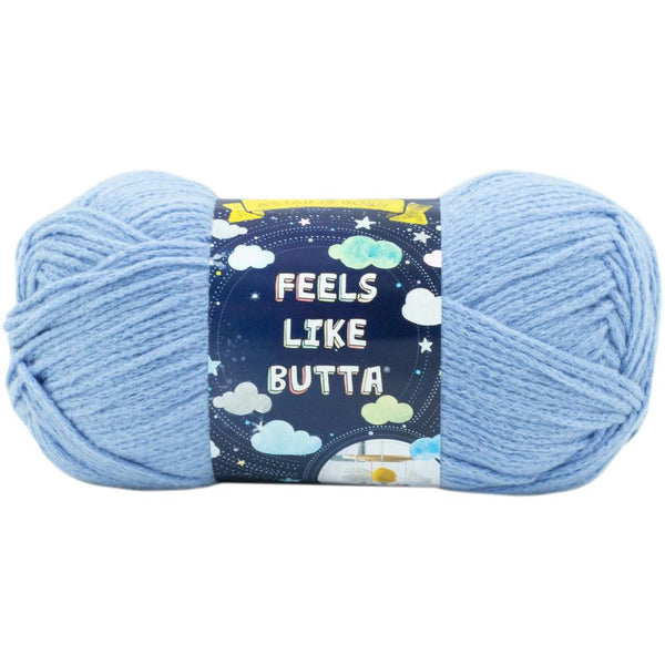Lion Brand Feels Like Butta Yarn - Periwinkle 100g