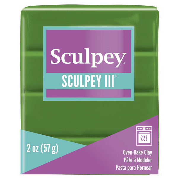 Sculpey III Oven-Bake Clay 2oz - Leaf Green