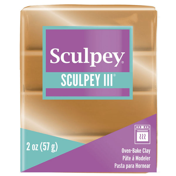 Sculpey III Polymer Clay 2oz - Gold