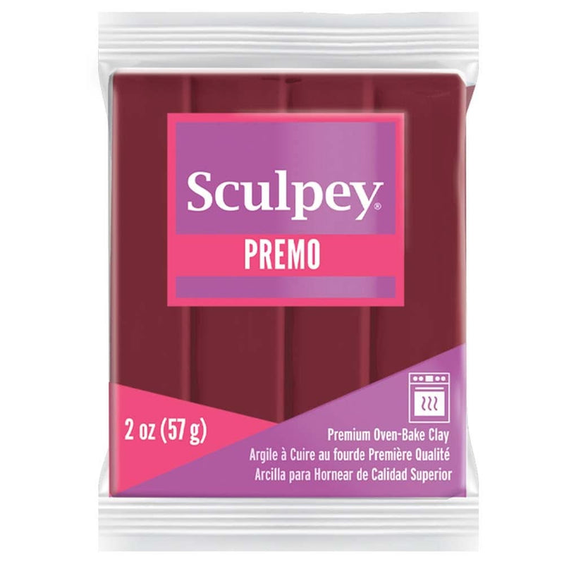 Sculpey Premo Polymer Clay 2oz - Alizarin Crimson