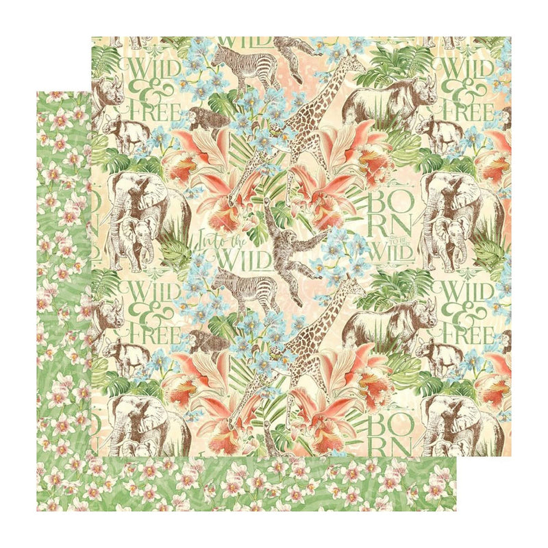 Graphic 45 Collection Pack 12"x12" - Wild & Free*