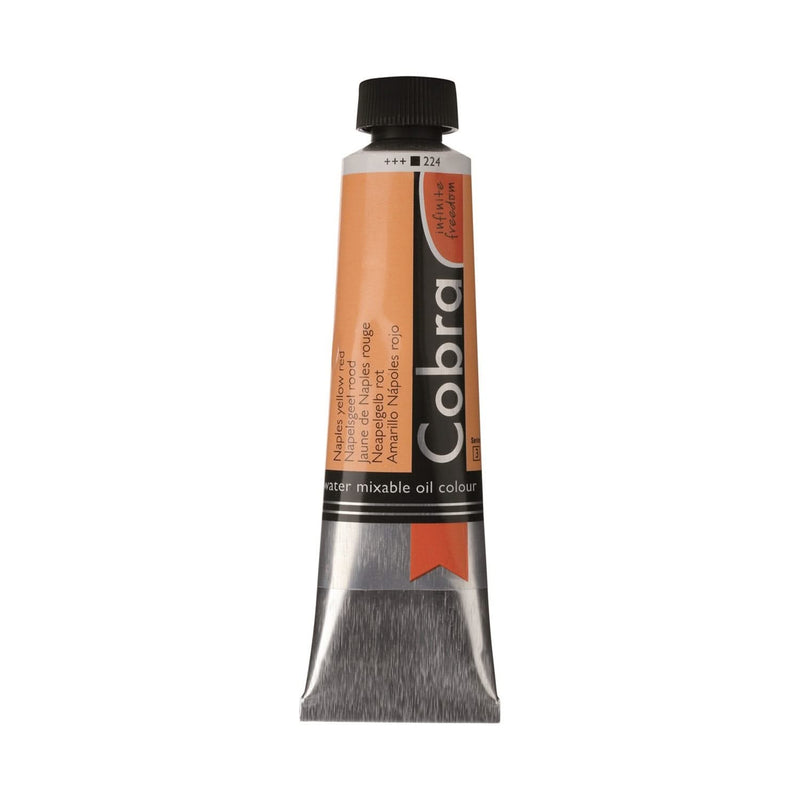 Cobra Artist Water Mixable Oil Colour  - 244 - Indian Yellow 40ml*