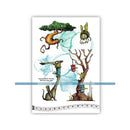 Katzelkraft Rubber Stamp A5 - Les Branches*