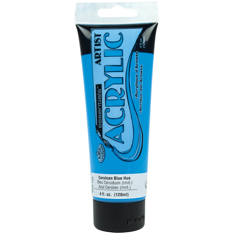 essentials™ Acrylic Paint 4oz - Cerulean Blue*