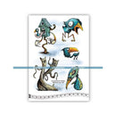 Katzelkraft Rubber Stamp A5 - Les Oisals*