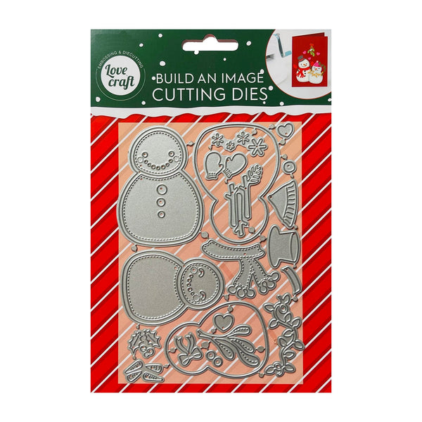 Poppy Crafts Cutting Dies - Christmas Collection - Mr & Mrs Snow