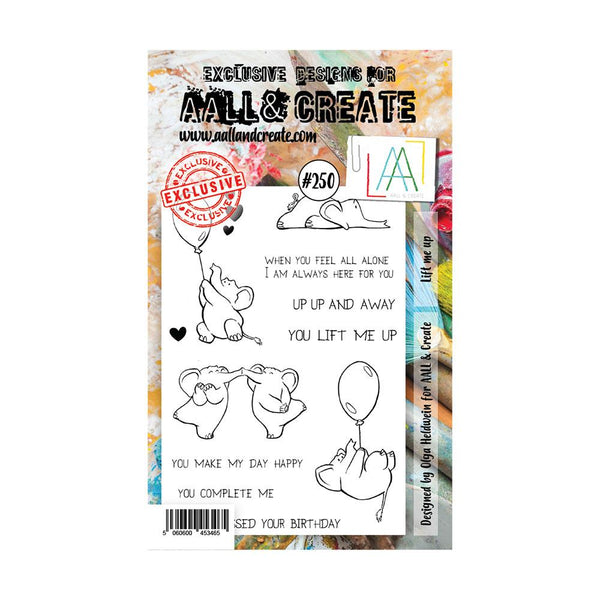 Aall & Create - Clear Stamp #250 - Lift Me Up*