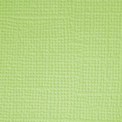 Doodlebug Textured Cardstock 12"X12" - Limeade*