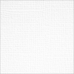 Doodlebug Textured Cardstock 12"X12" - Lily White*