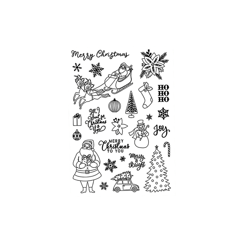 Poppy Crafts Clear Stamps 259 - 4" x 6"*