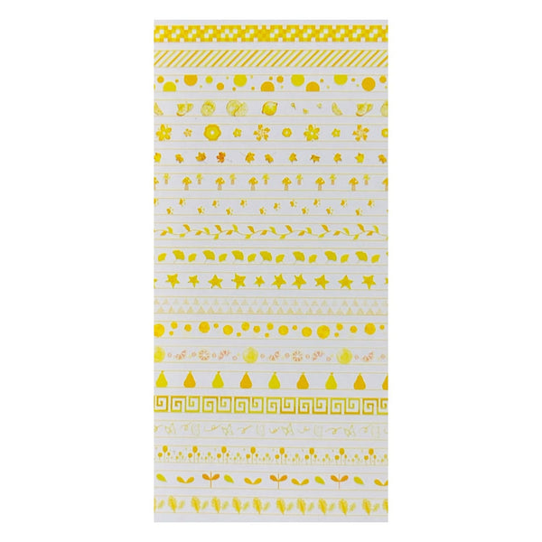 Poppy Crafts Washi Tape 20 Pack - Lemon*