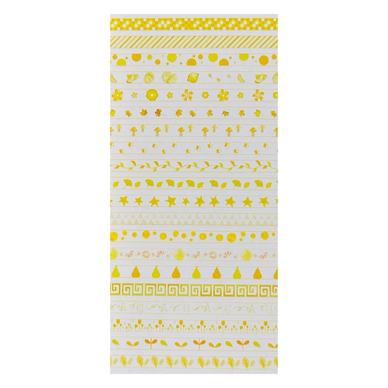 Poppy Crafts Washi Tape 20 Pack - Lemon*