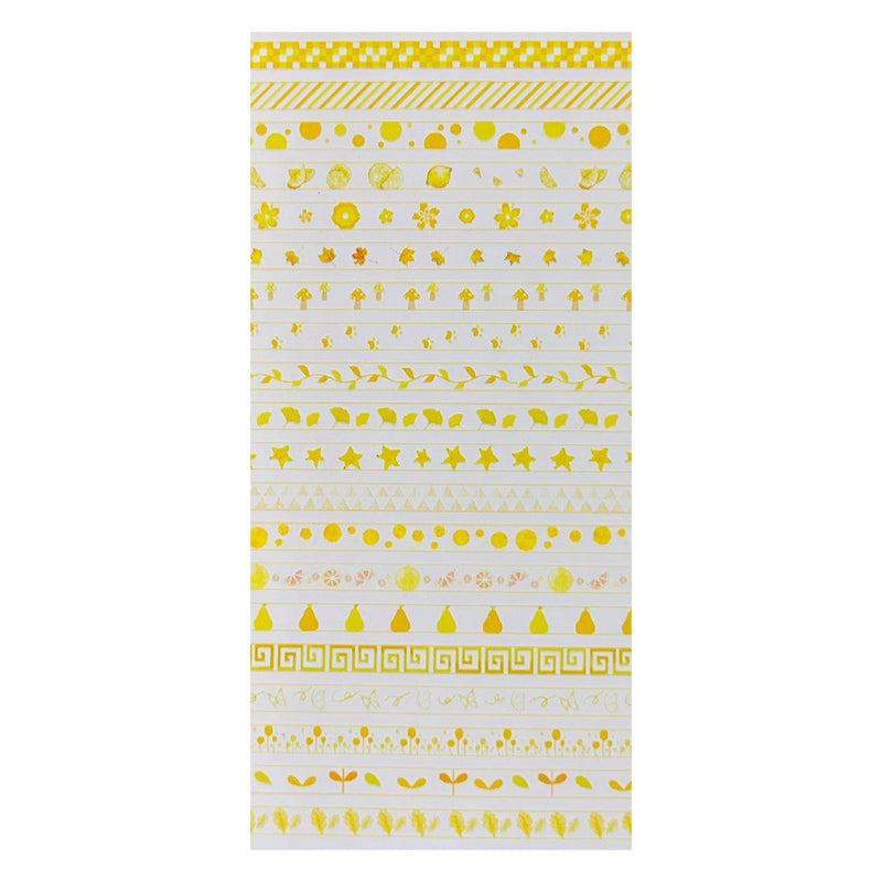 Poppy Crafts Washi Tape 20 Pack - Lemon*