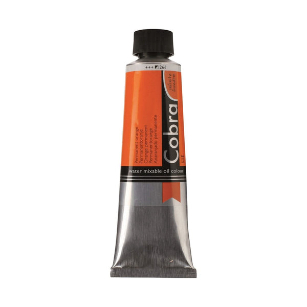 Cobra Artist Water Mixable Oil Colour  - 266 - Permanent Orange 40ml*
