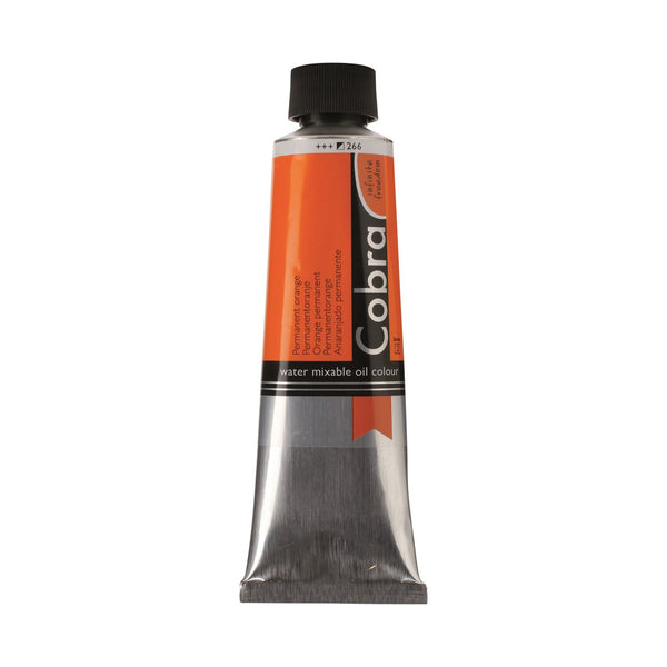 Cobra Artist Water Mixable Oil Colour  - 266 - Permanent Orange 40ml