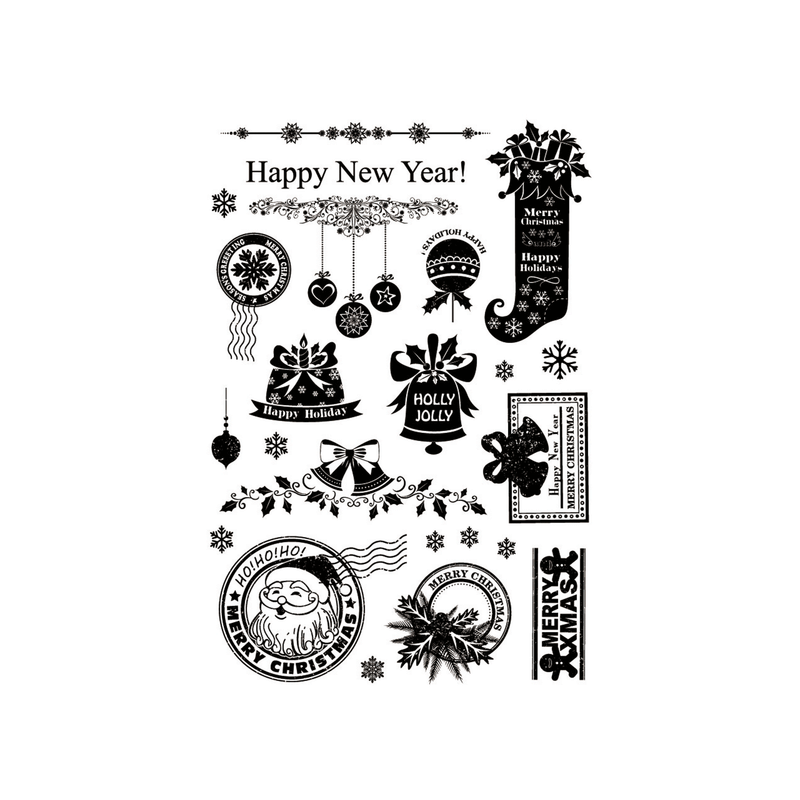 Poppy Crafts Clear Stamps 267 - 4" x 6"*