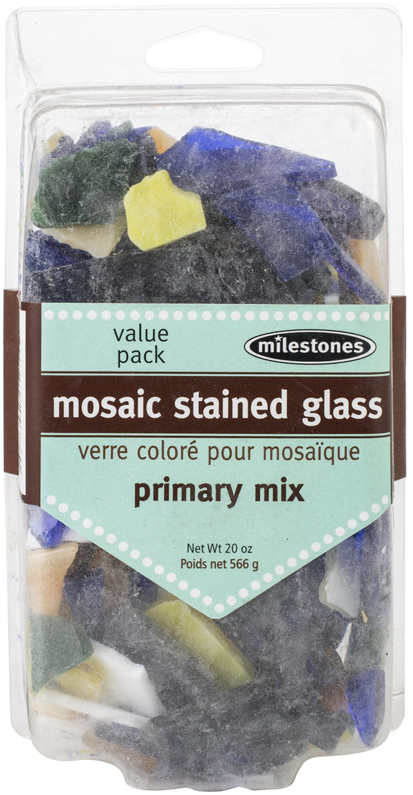 Milestone Mosaic Stained Glass Value Pack - Primary Mix