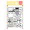 Waffle Flower Crafts Clear Stamps 4 inch X6 inch - Happy Fall*
