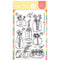 Waffle Flower Crafts Clear Stamps 4in x 6in - Jars Of Happiness