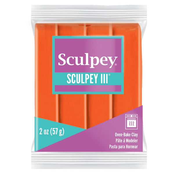 Sculpey III Polymer Clay 2oz - Just Orange