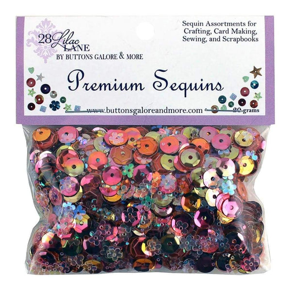 28 Lilac Lane Premium Sequins 20g - Coral