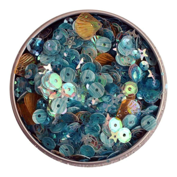 28 Lilac Lane Tin with Sequins 40g Seaside Holiday