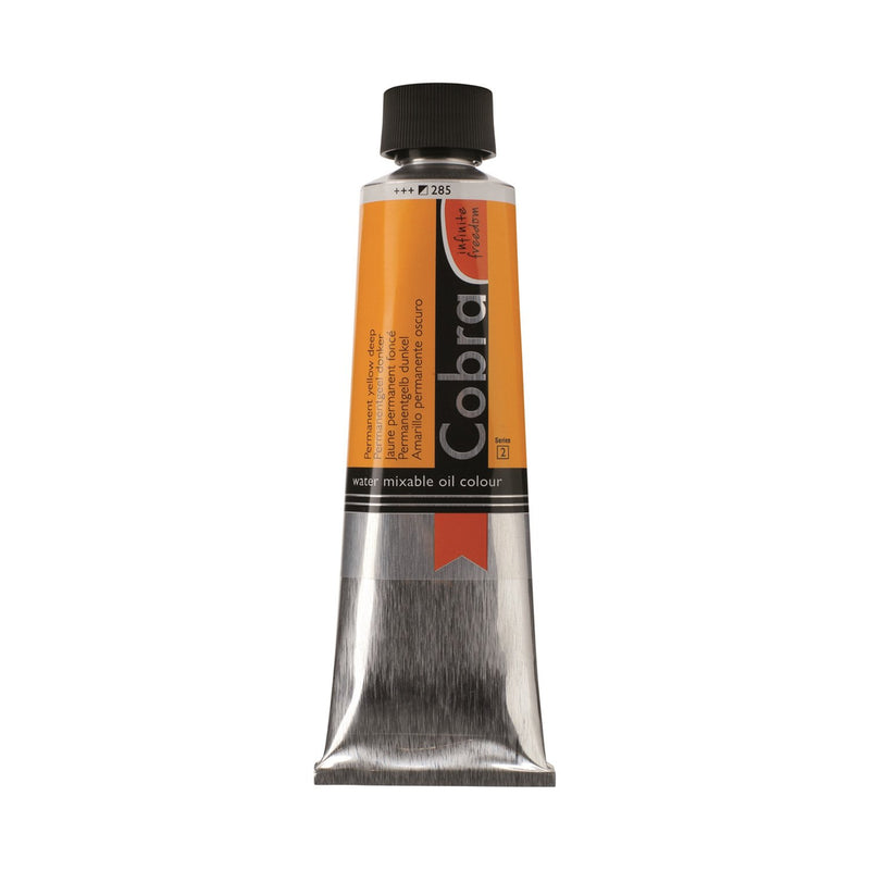 Cobra Artist Water Mixable Oil Colour  - 285 - Permanent Yellow Deep 40ml*