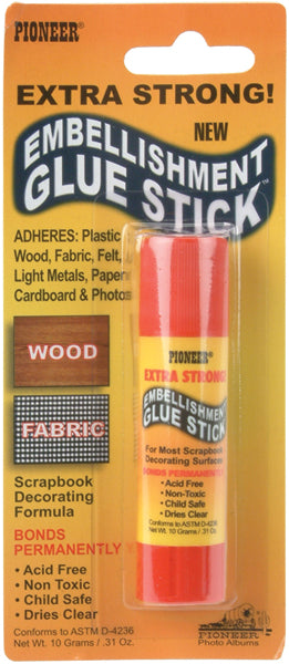 Pioneer Extra Strong Embellishment Glue Stick .31oz