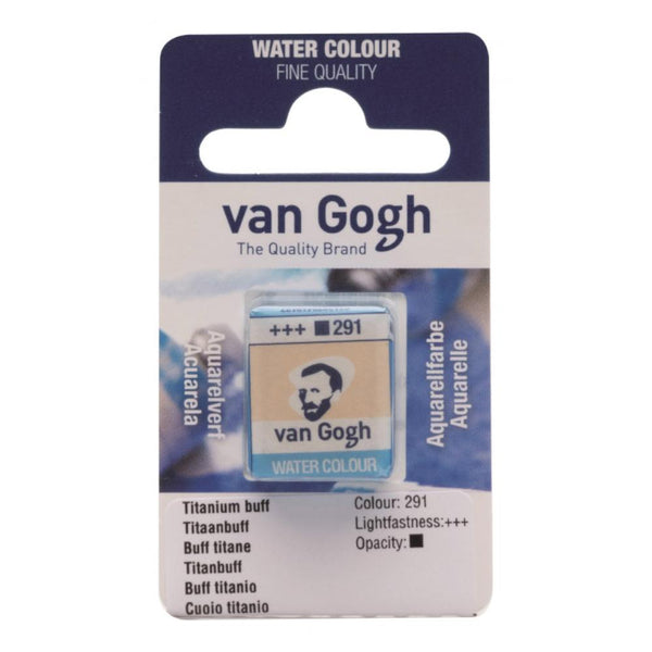 Talens - Van Gogh Watercolour half pan - TITAN.BUFF 291