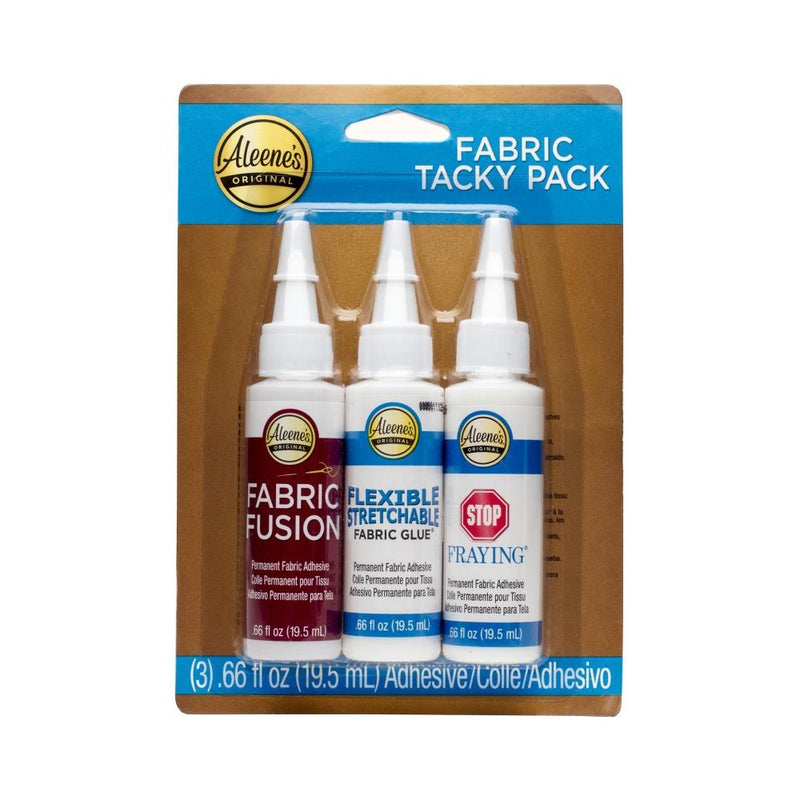 Aleene's Fabric Specialty Glue 0.66oz 3 pack