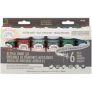 Testors Craft Acrylic Paint Set 6 pack - Glitter Burst*